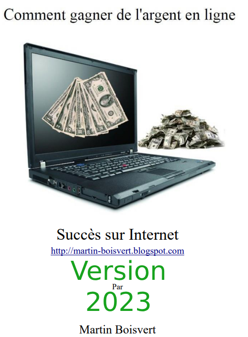 martinboisvert.com, &copy;Martin Boisvert, Argent en ligne